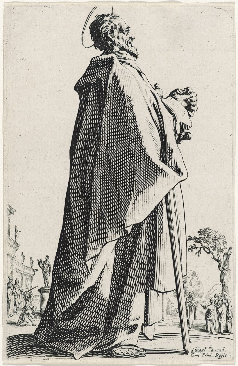 São Mateus dos Grandes Apóstolos, 1631 de Jacques Callot