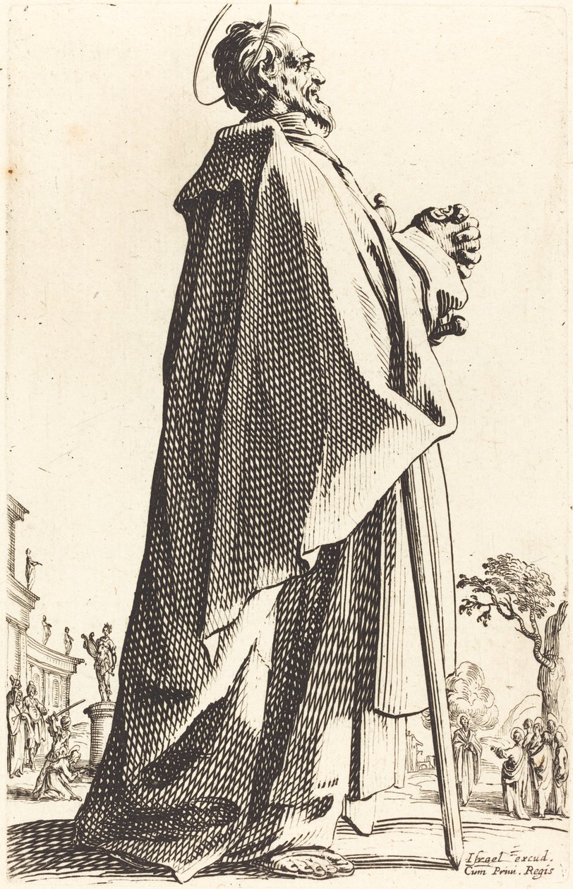 São Mateus, publicado 1631. de Jacques Callot
