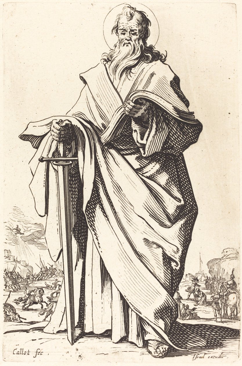 paisagem de Jacques Callot