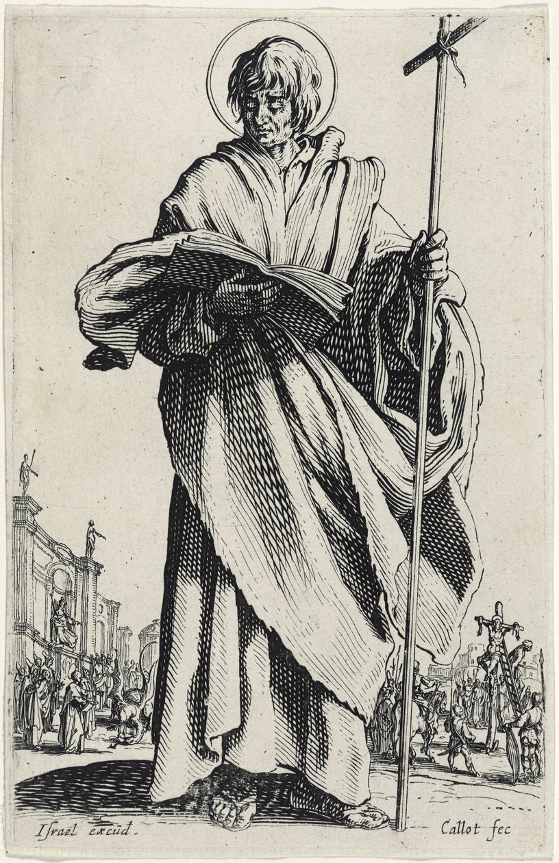 São Filipe dos Grandes Apóstolos, 1631 de Jacques Callot