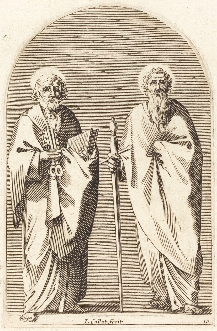 São Pedro e São Paulo de Jacques Callot