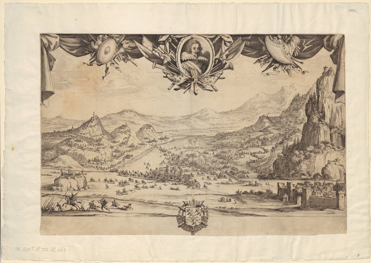 Batalha de Avigliano de Jacques Callot