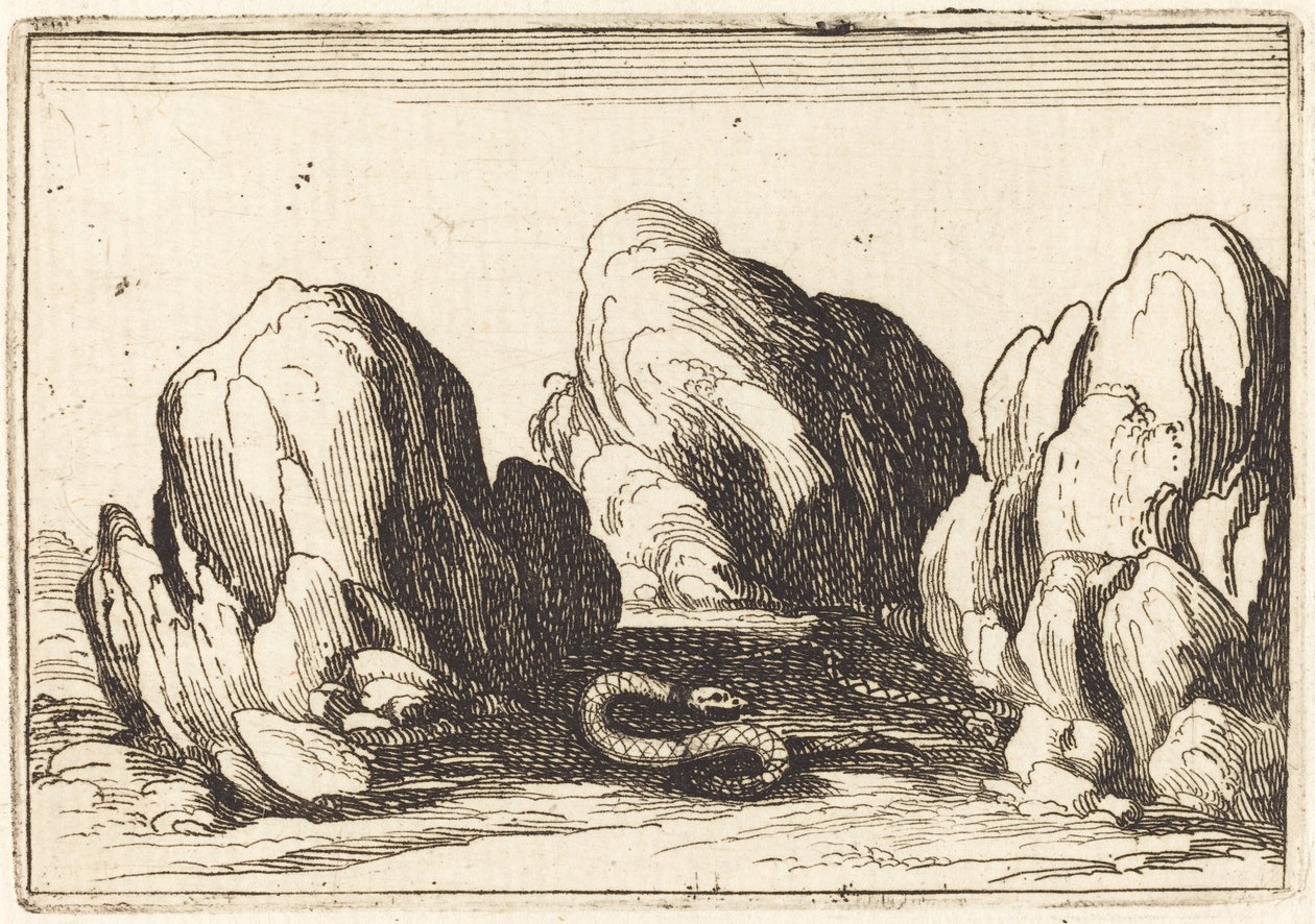 Serpente, 1628. de Jacques Callot