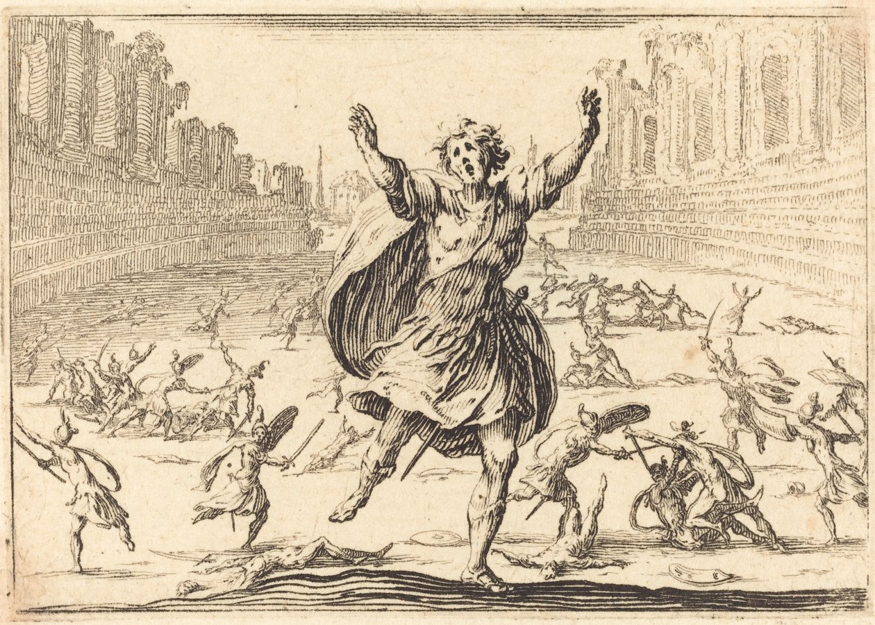 paisagem de Jacques Callot