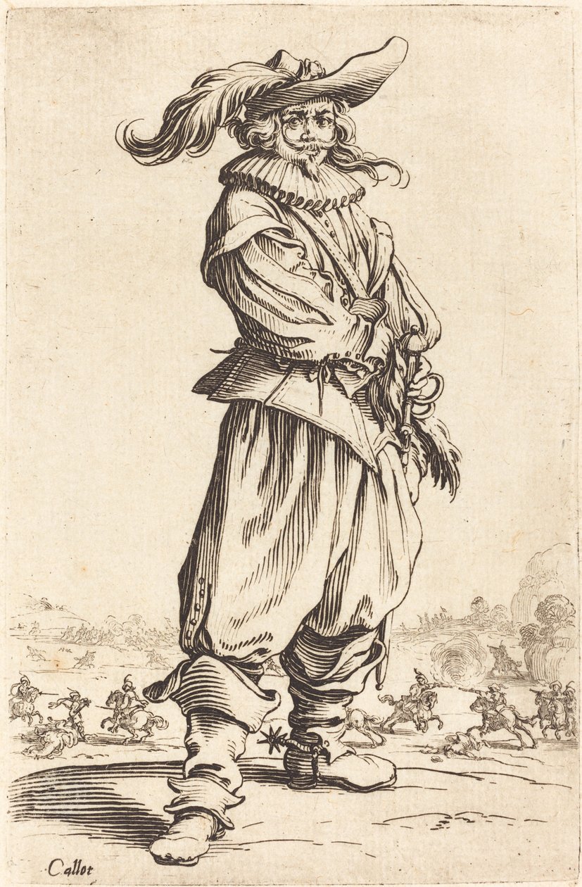 paisagem de Jacques Callot