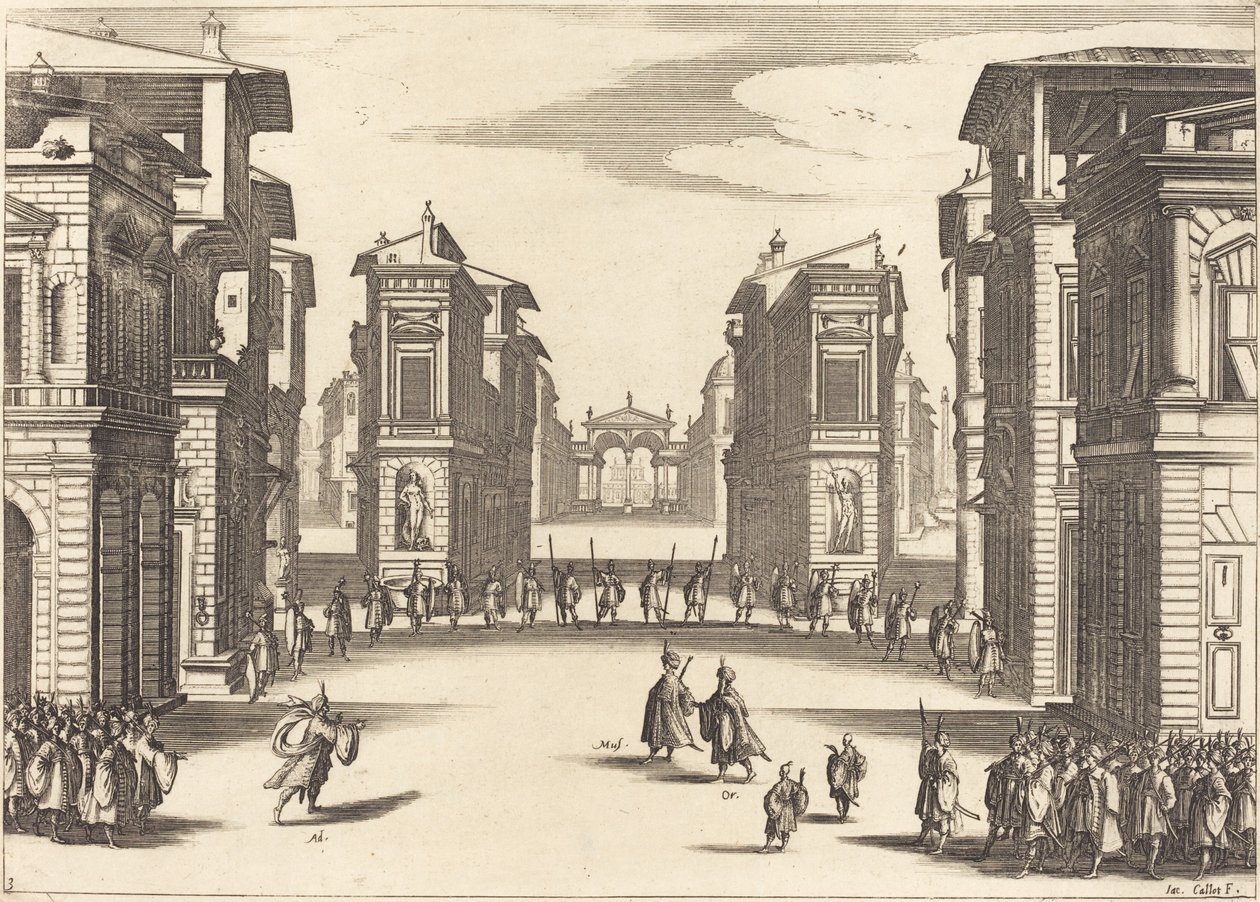 Soliman, Ato III de Jacques Callot