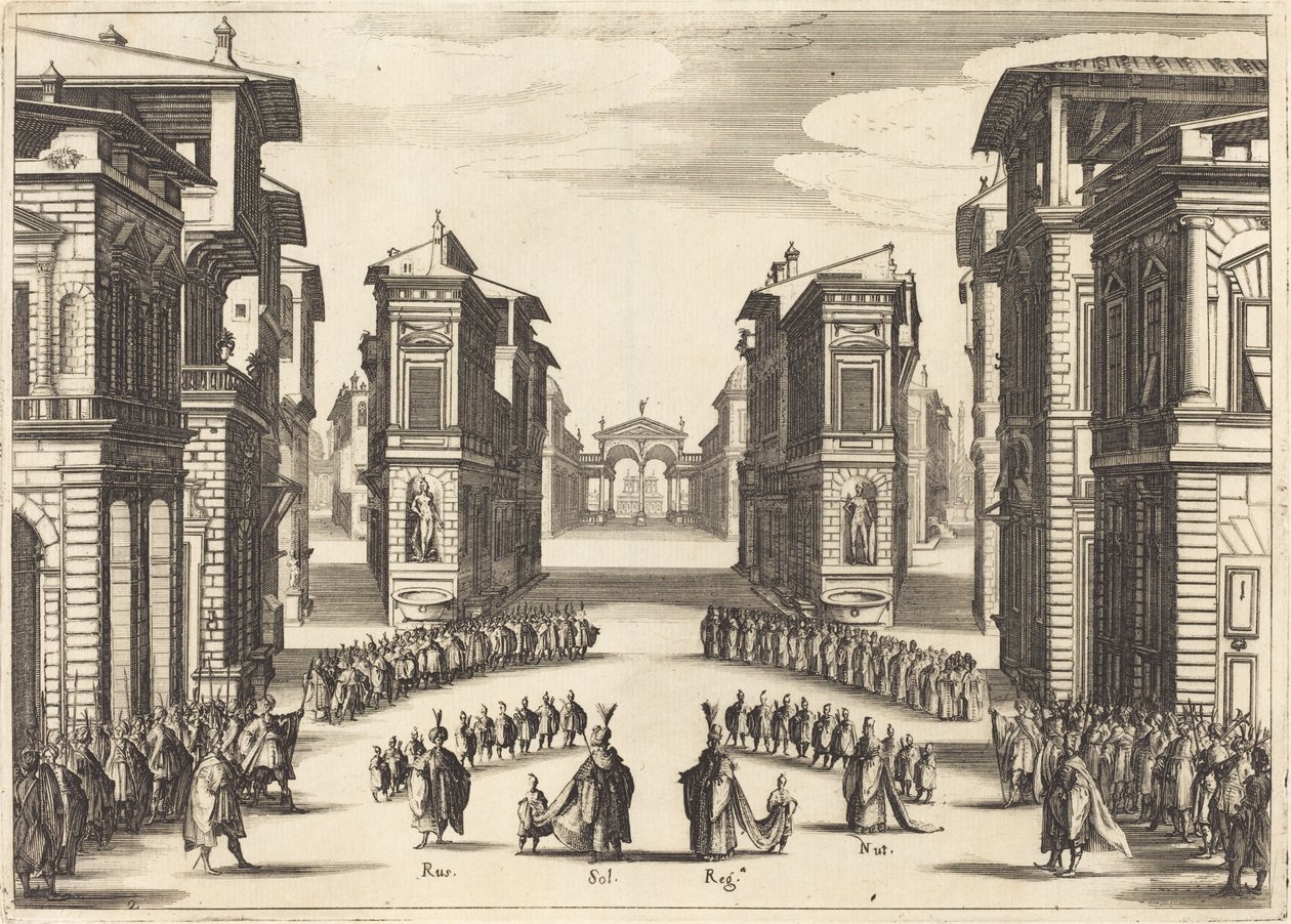 Suleiman, Ato II de Jacques Callot