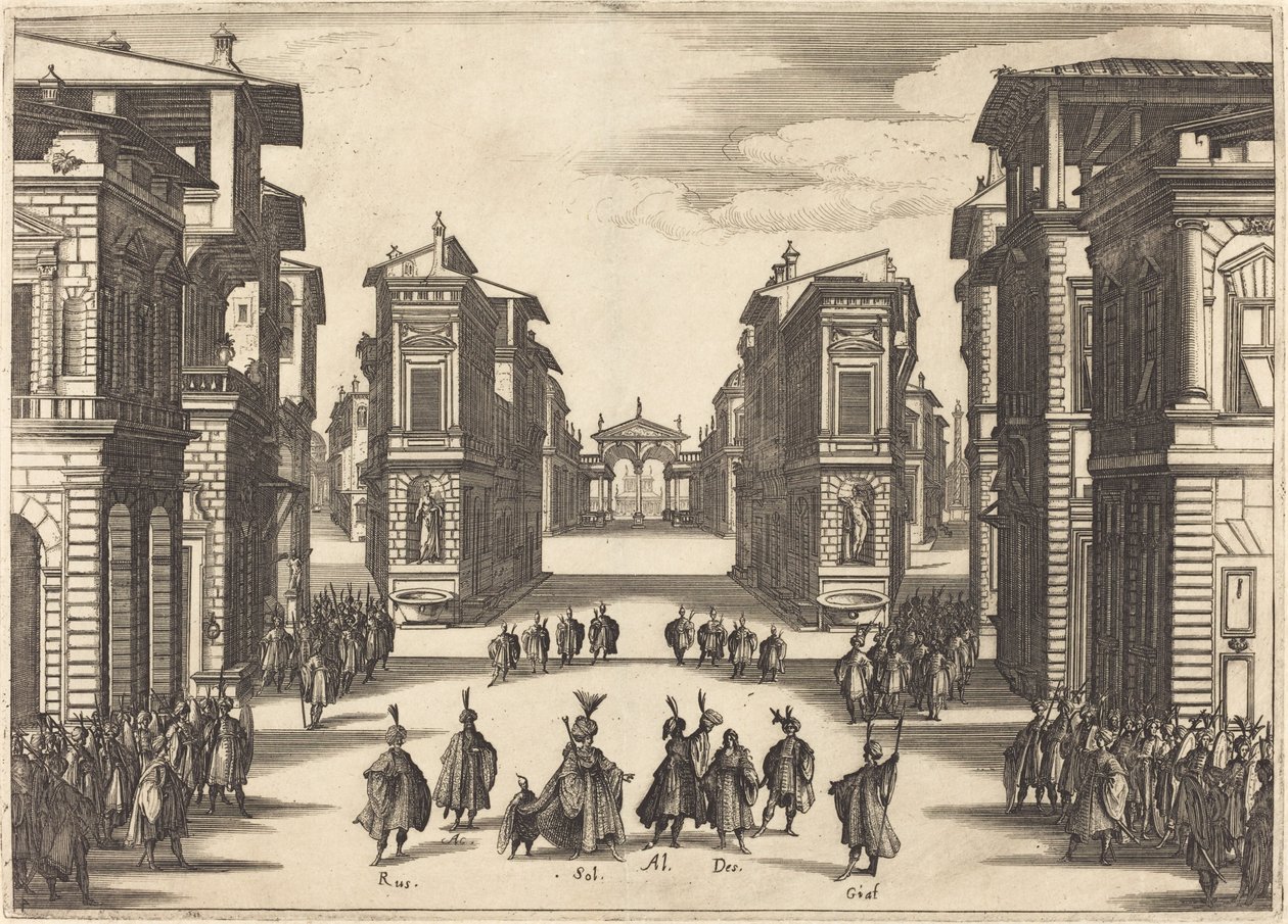 Suleiman, Ato IV de Jacques Callot