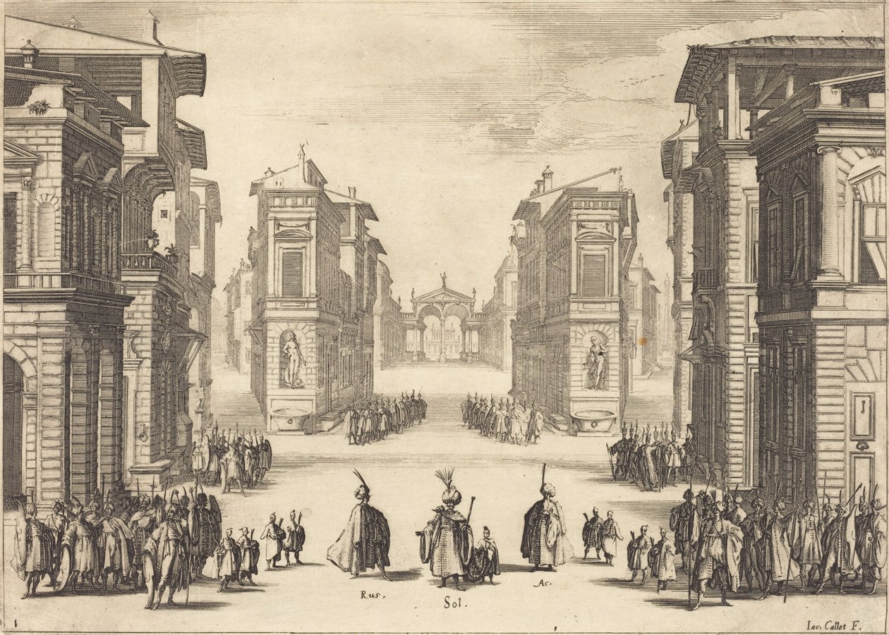 Suleiman, Ato I de Jacques Callot