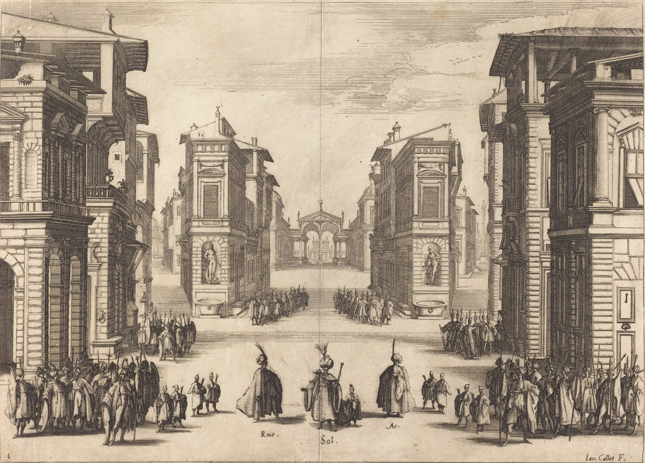 Suleiman, Ato I de Jacques Callot