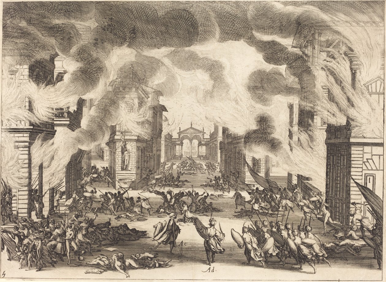 Solimano, Ato V de Jacques Callot