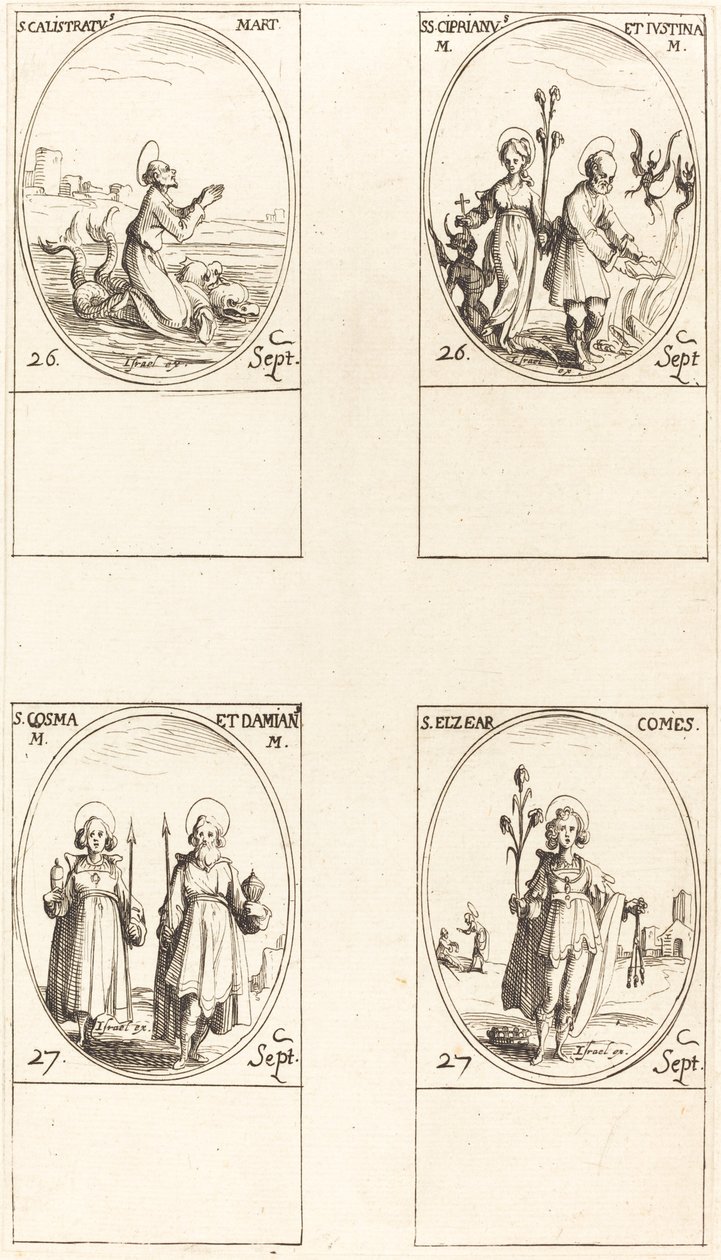 paisagem de Jacques Callot