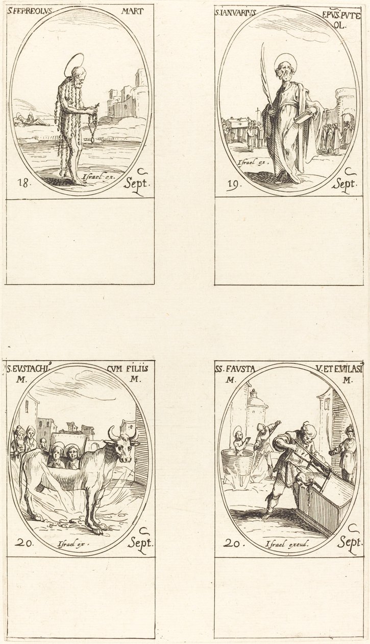 paisagem de Jacques Callot