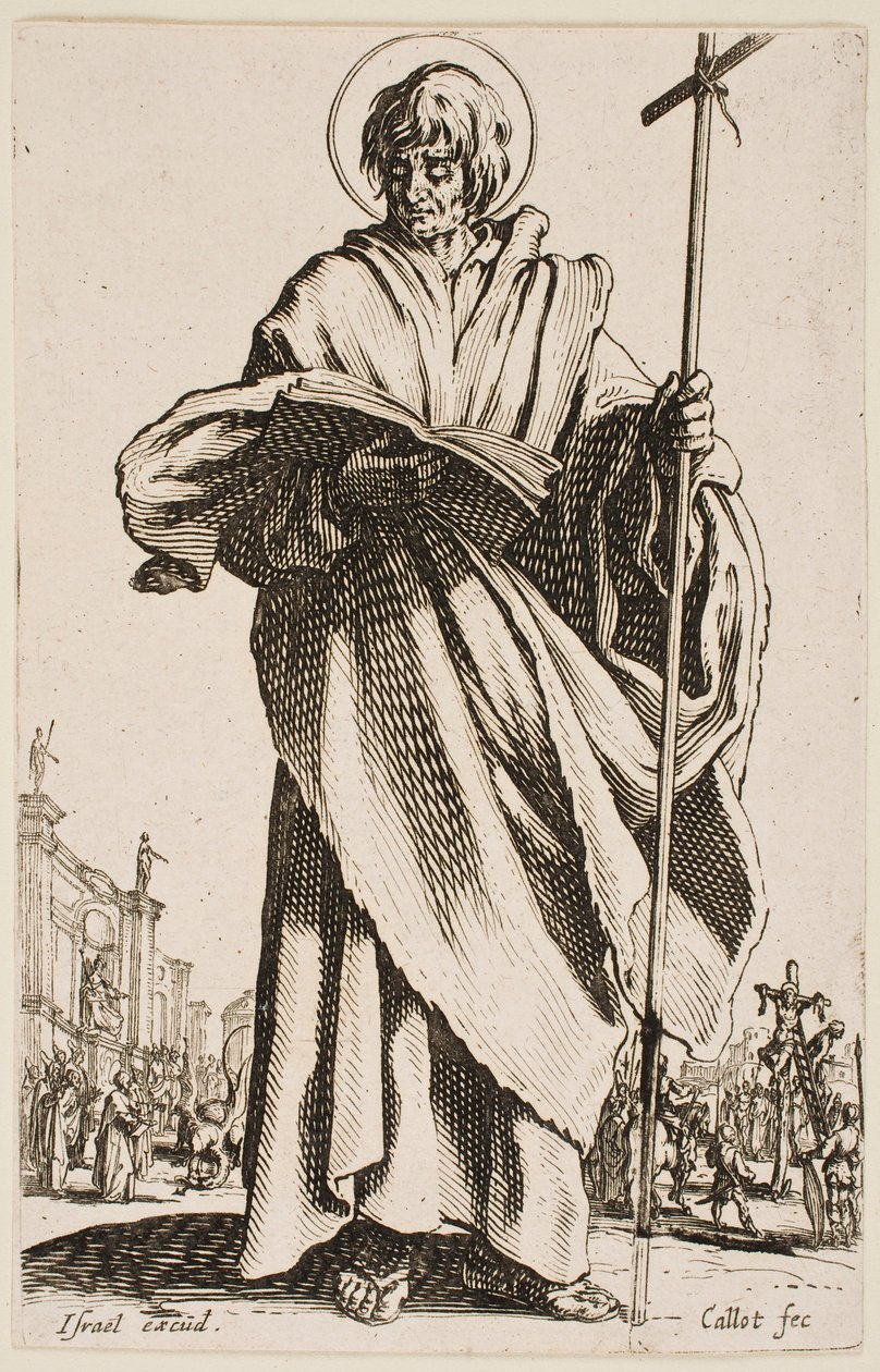 São Filipe, da série «Os Grandes Apóstolos» de Jacques Callot
