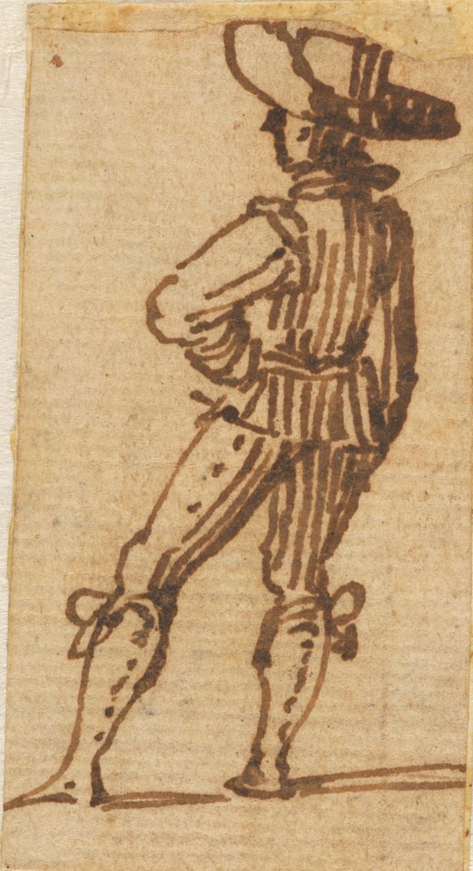 Homem em pé de Jacques Callot