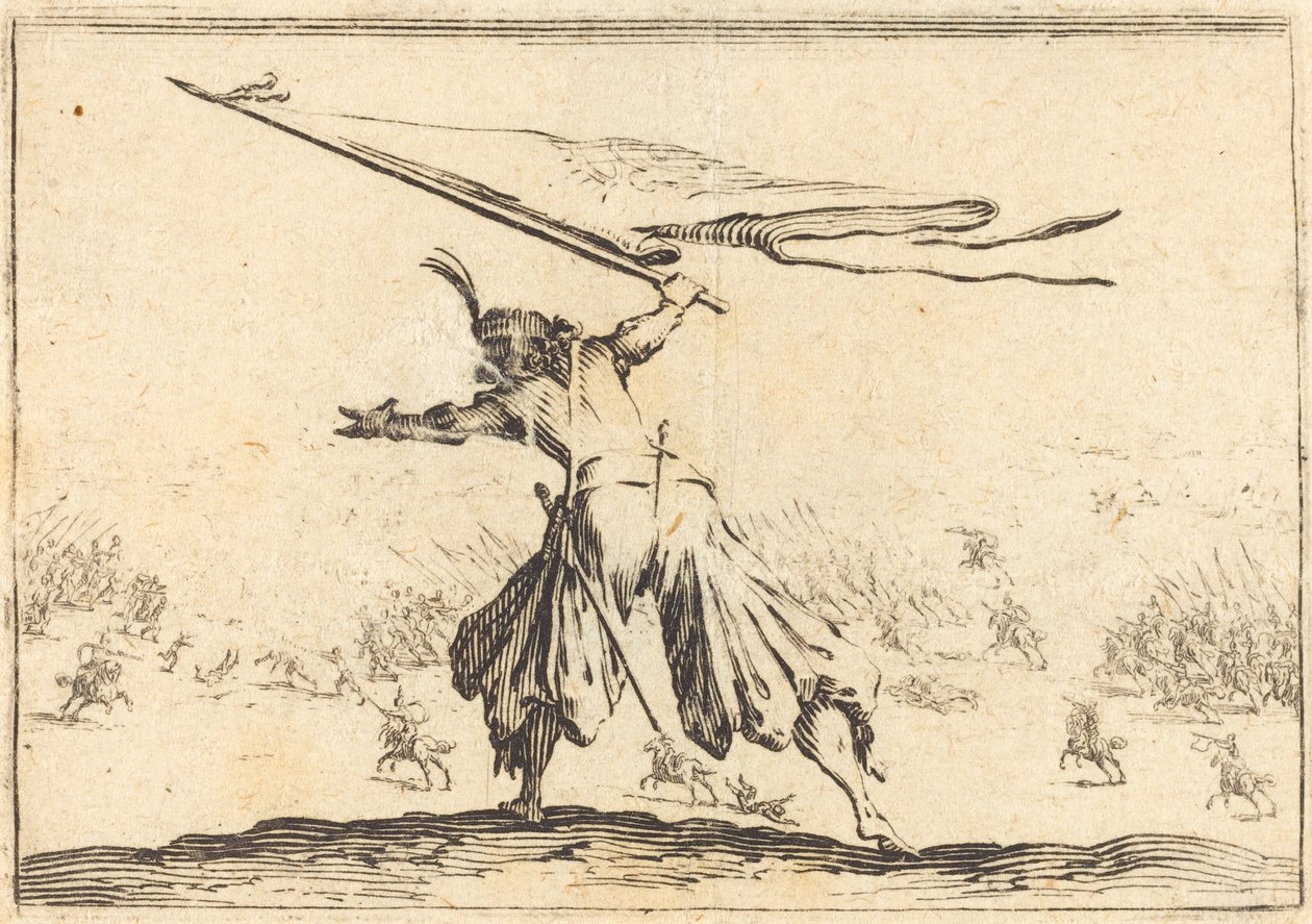Portador padrão de Jacques Callot