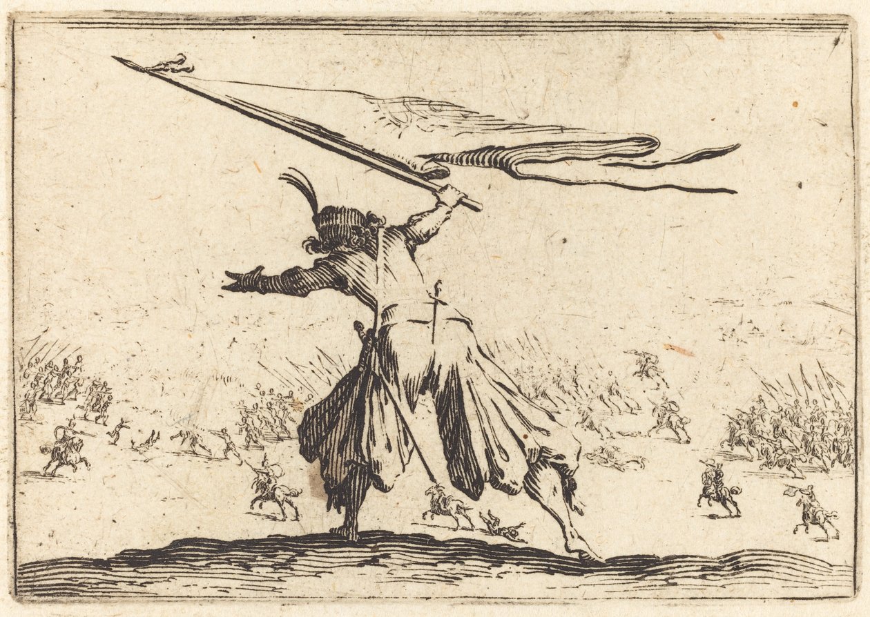 Portador padrão de Jacques Callot