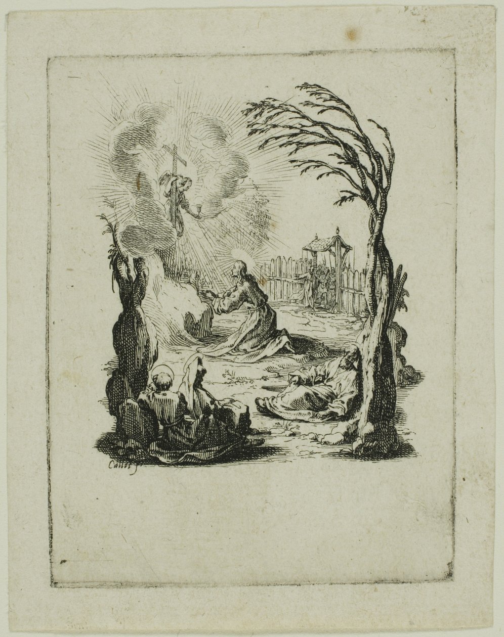 A Agonia no Jardim, de A Pequena Paixão de Jacques Callot
