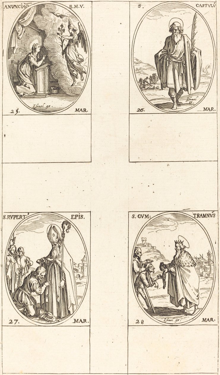 paisagem de Jacques Callot