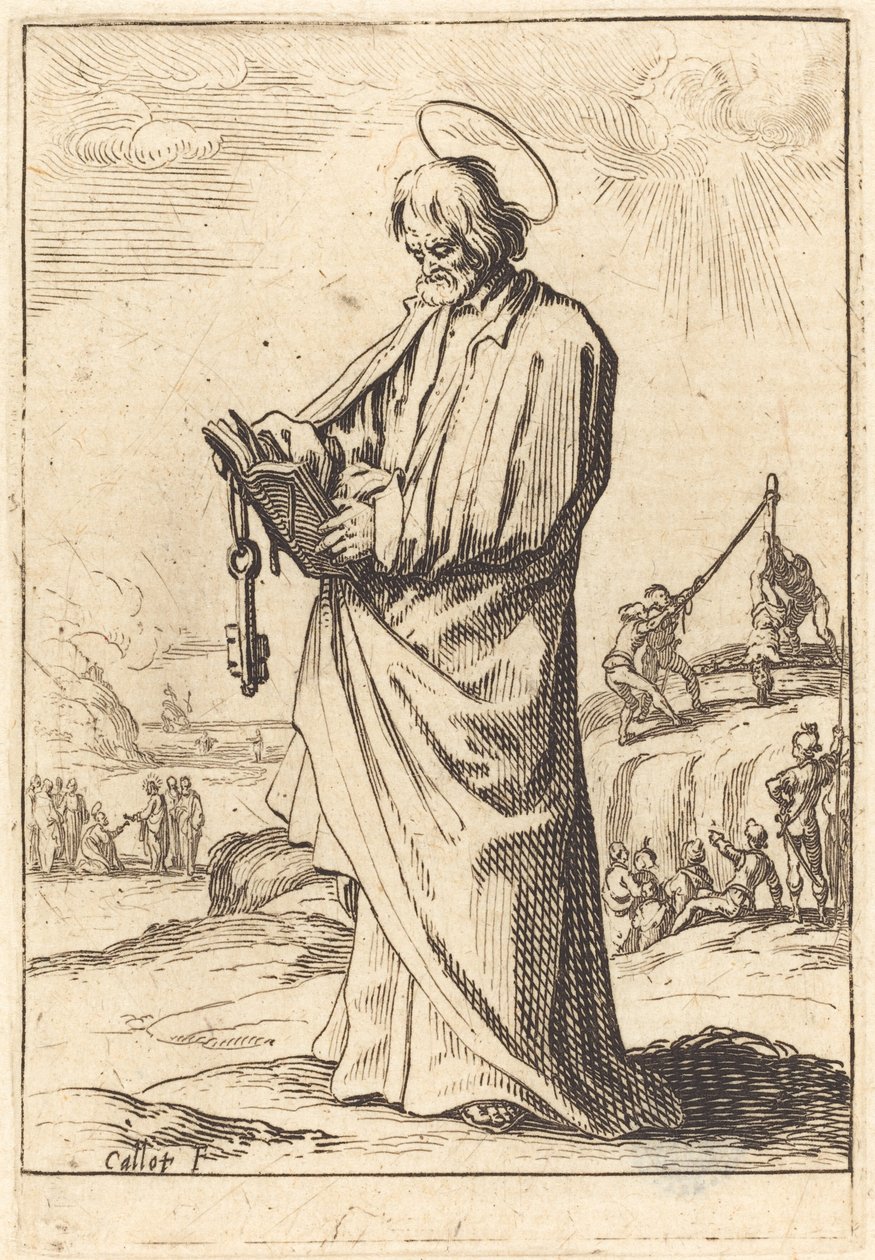 O Apóstolo Pedro de Jacques Callot