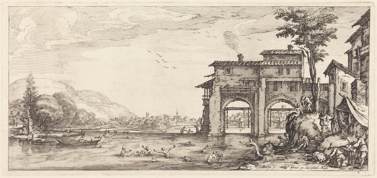 Os banhistas de Jacques Callot