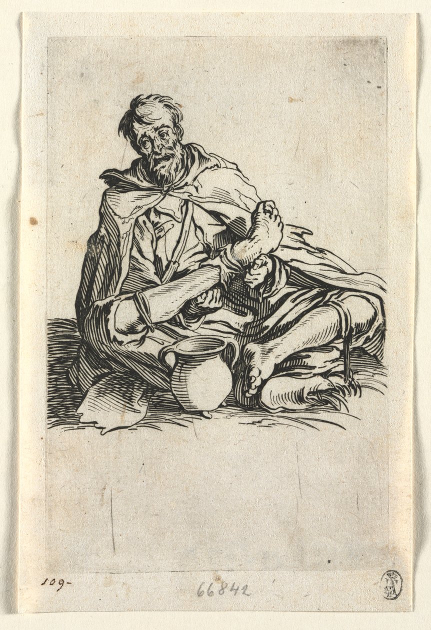 Os Mendigos: Malingerer de Jacques Callot