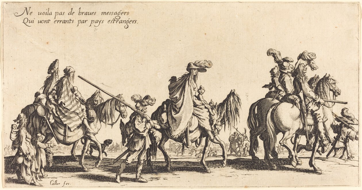 Os Boêmios Marchando: A Vanguarda de Jacques Callot