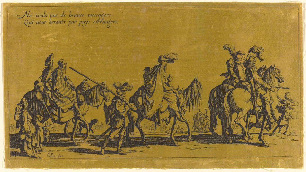 Os Boêmios Marchando: A Vanguarda de Jacques Callot