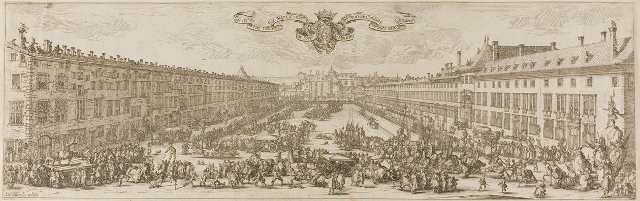 A Carrière em Nancy de Jacques Callot