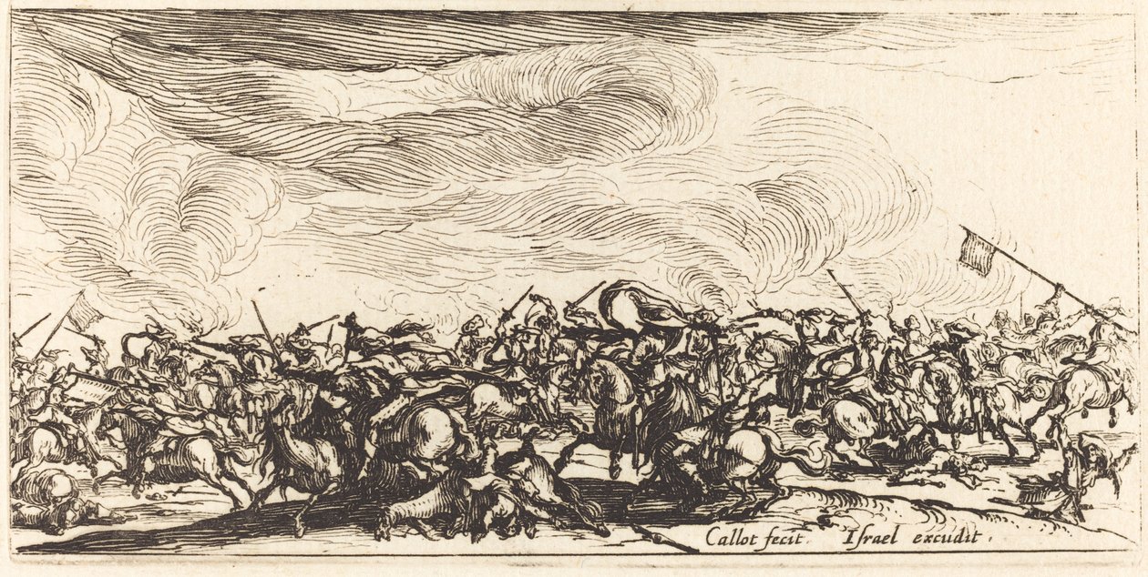 O Combate de Cavalaria com Espadas de Jacques Callot