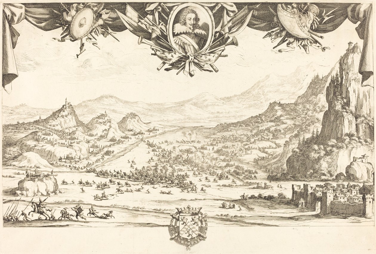 O Combate de Avigliana de Jacques Callot