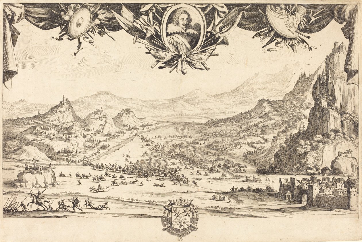 O Combate de Avigliana de Jacques Callot