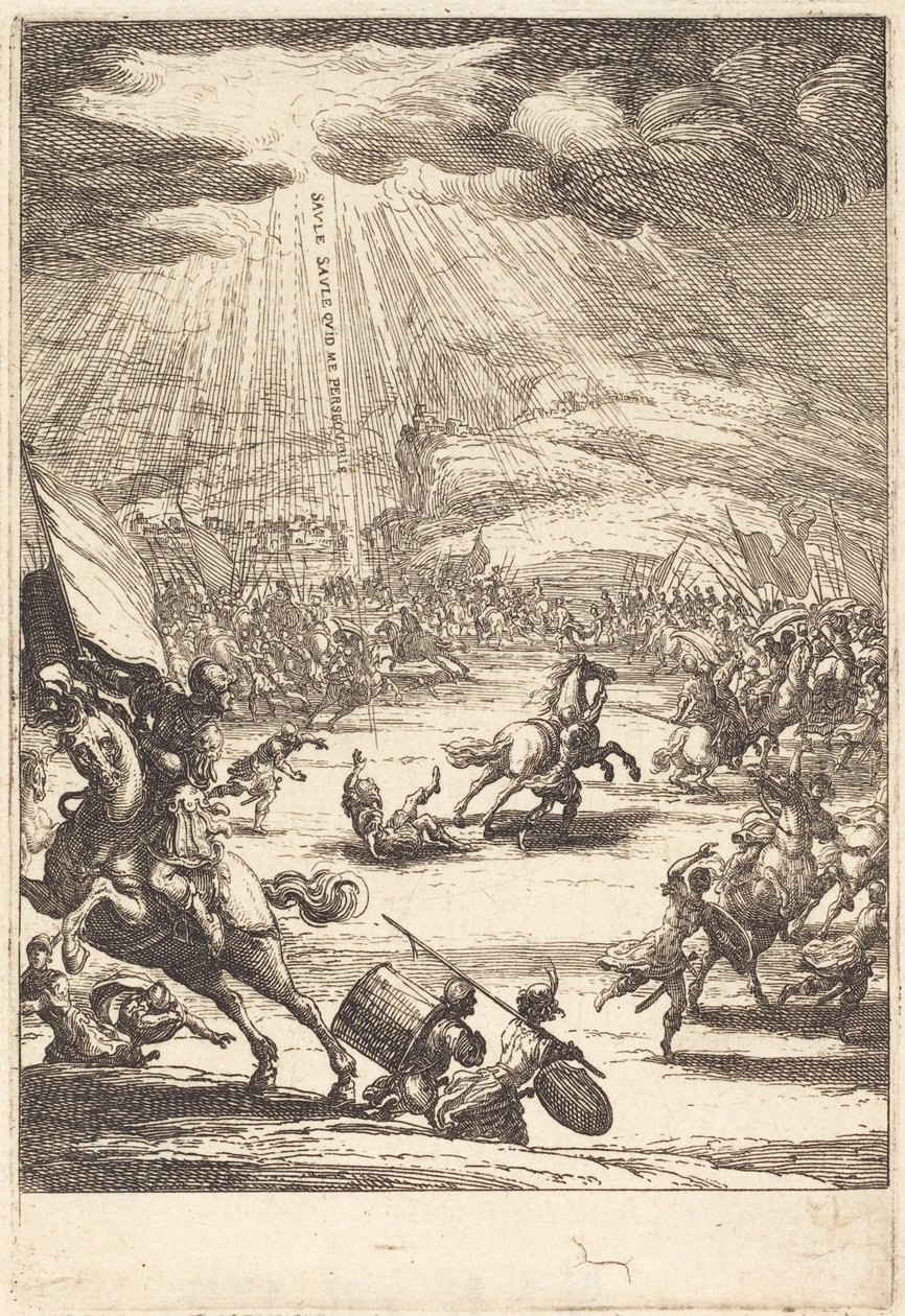 A conversão de São Paulo de Jacques Callot