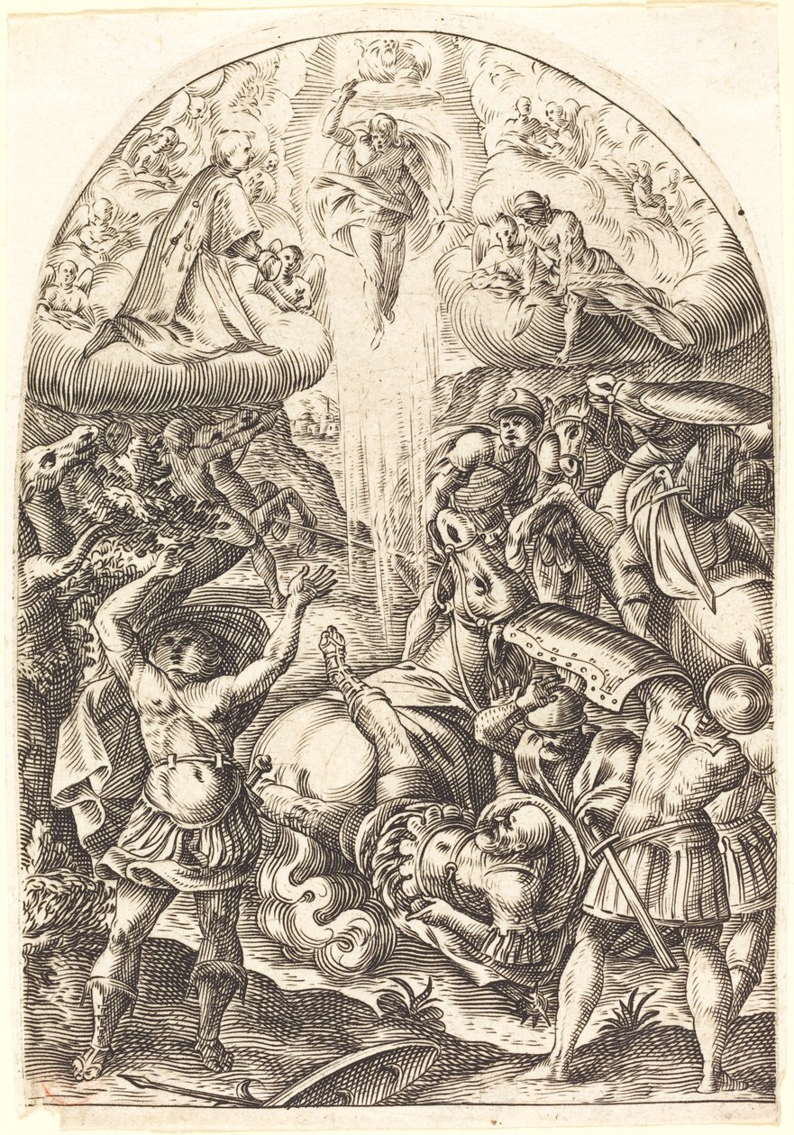 A conversão de São Paulo de Jacques Callot
