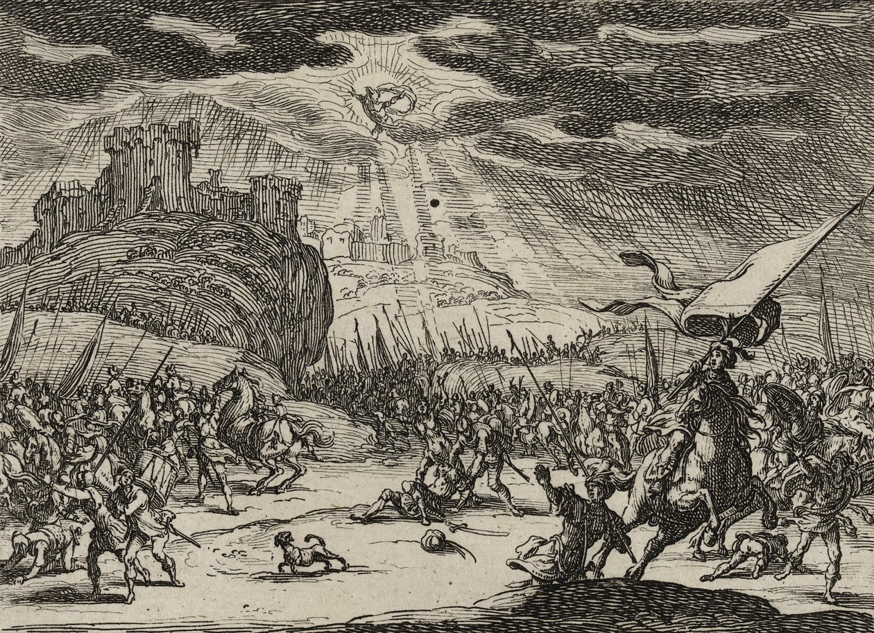 A Conversão de São Paulo, 1635 de Jacques Callot