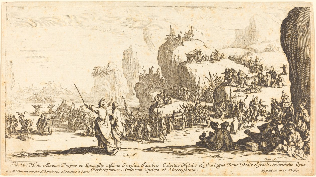 paisagem de Jacques Callot