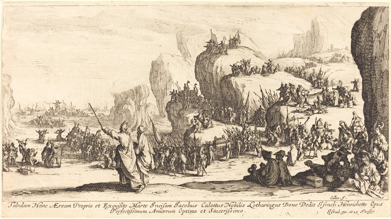 paisagem de Jacques Callot