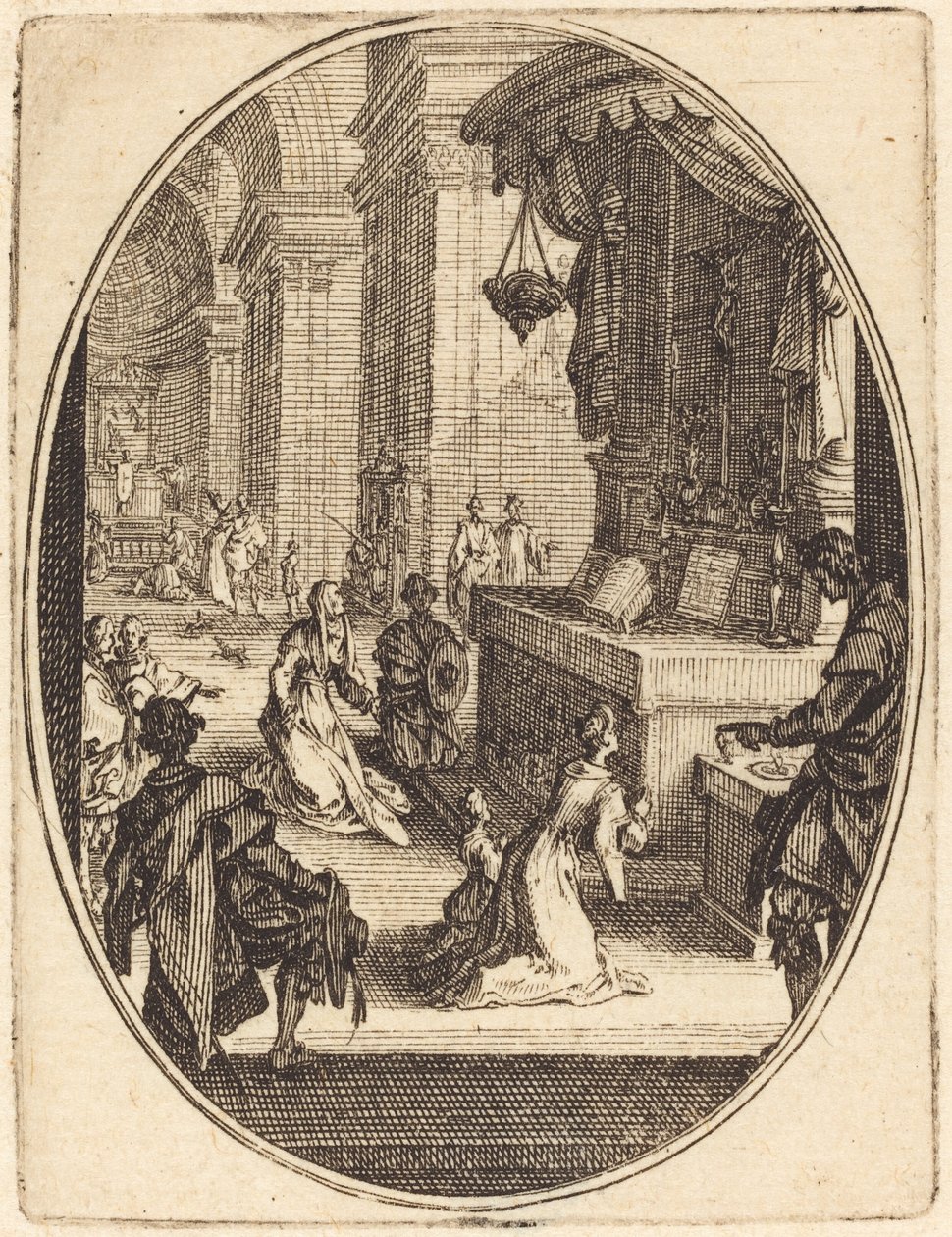 O Culto de Deus de Jacques Callot