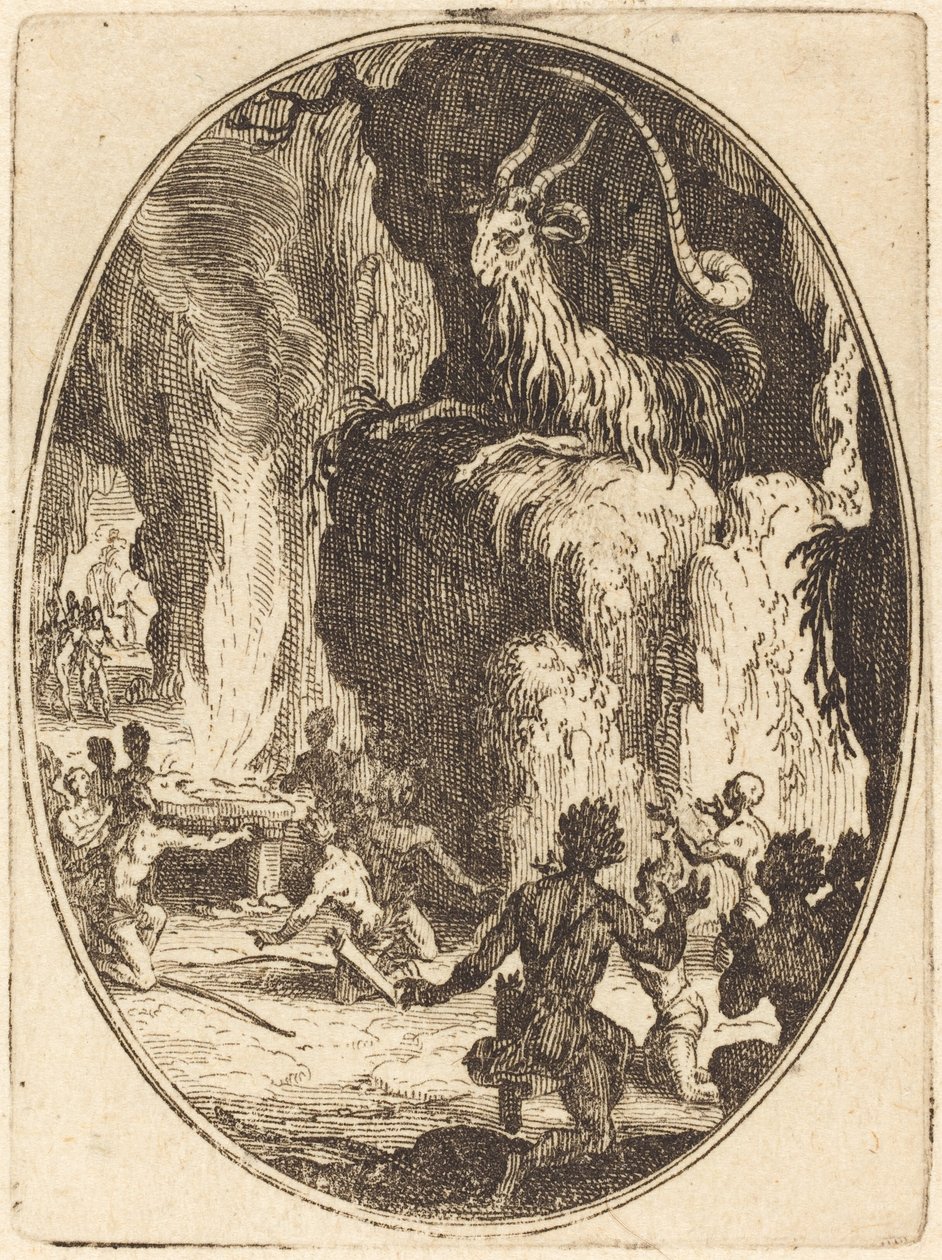O Culto do Demônio de Jacques Callot