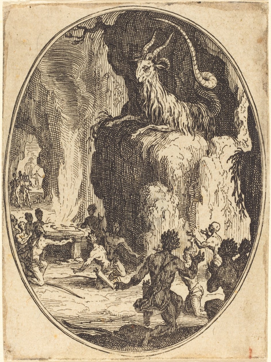 O Culto do Demônio de Jacques Callot