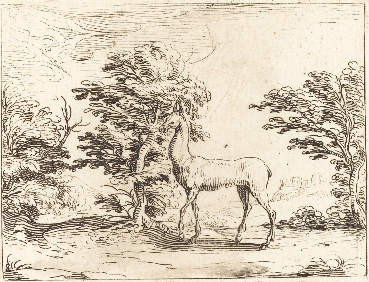 A Corça. de Jacques Callot