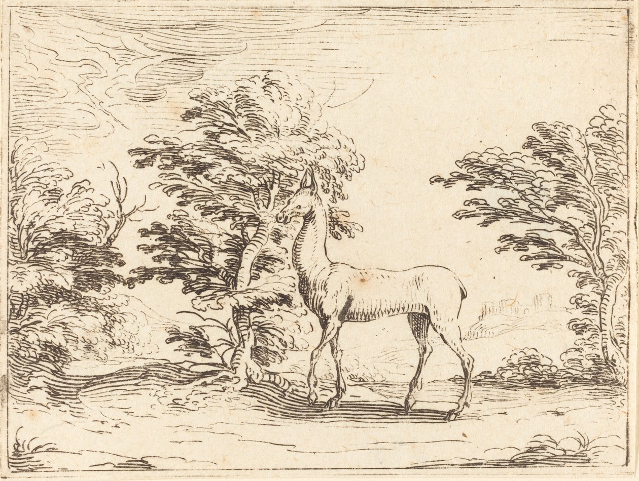 A Corça. de Jacques Callot