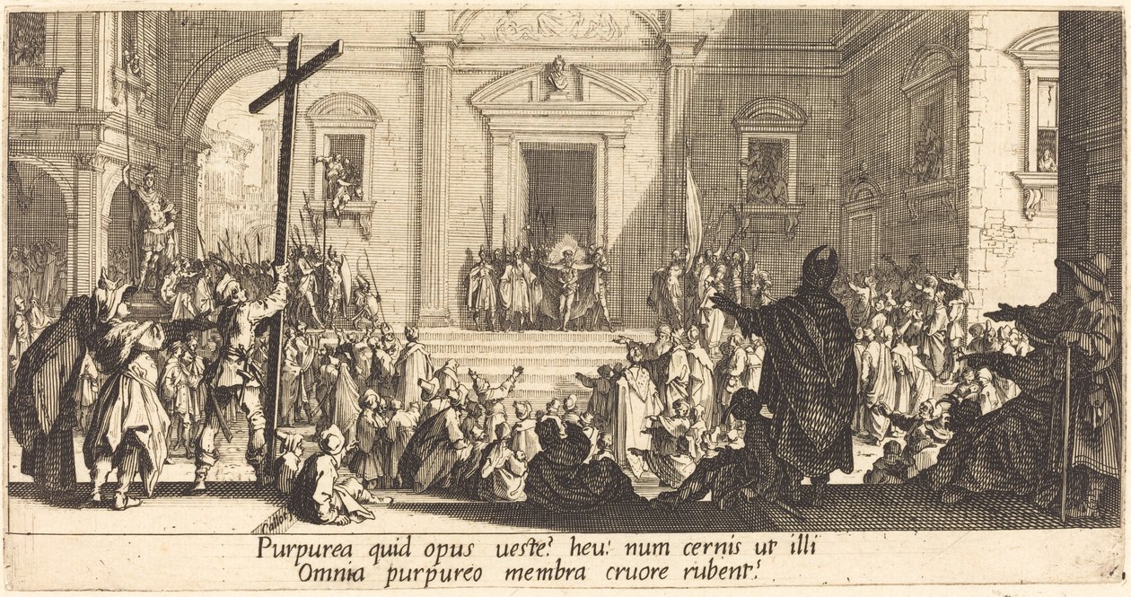 O Ecce Homo, c. 1618. de Jacques Callot