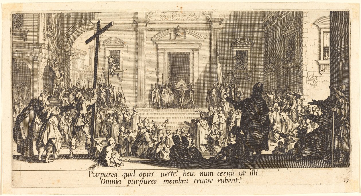 O Ecce Homo, c. 1618. de Jacques Callot