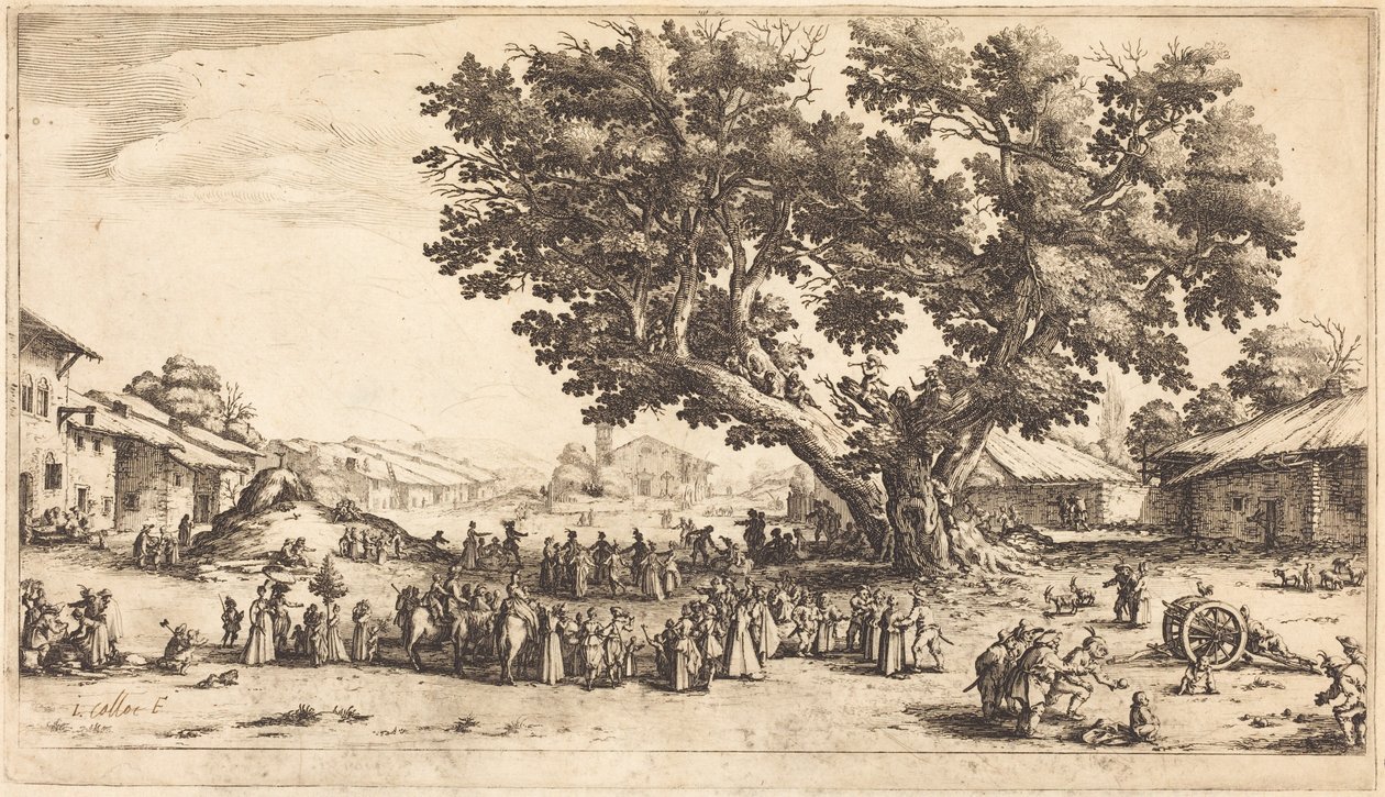 A Feira de Xeuilley de Jacques Callot