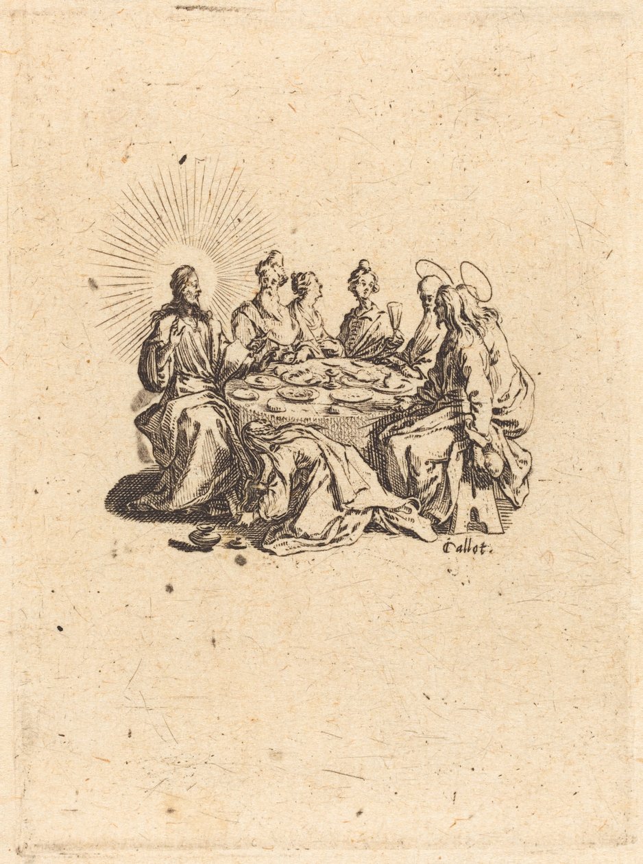 A festa dos fariseus de Jacques Callot