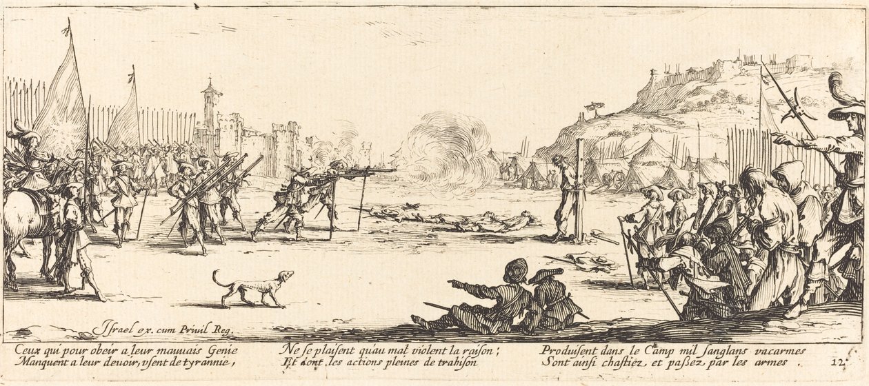 O pelotão de fuzilamento de Jacques Callot