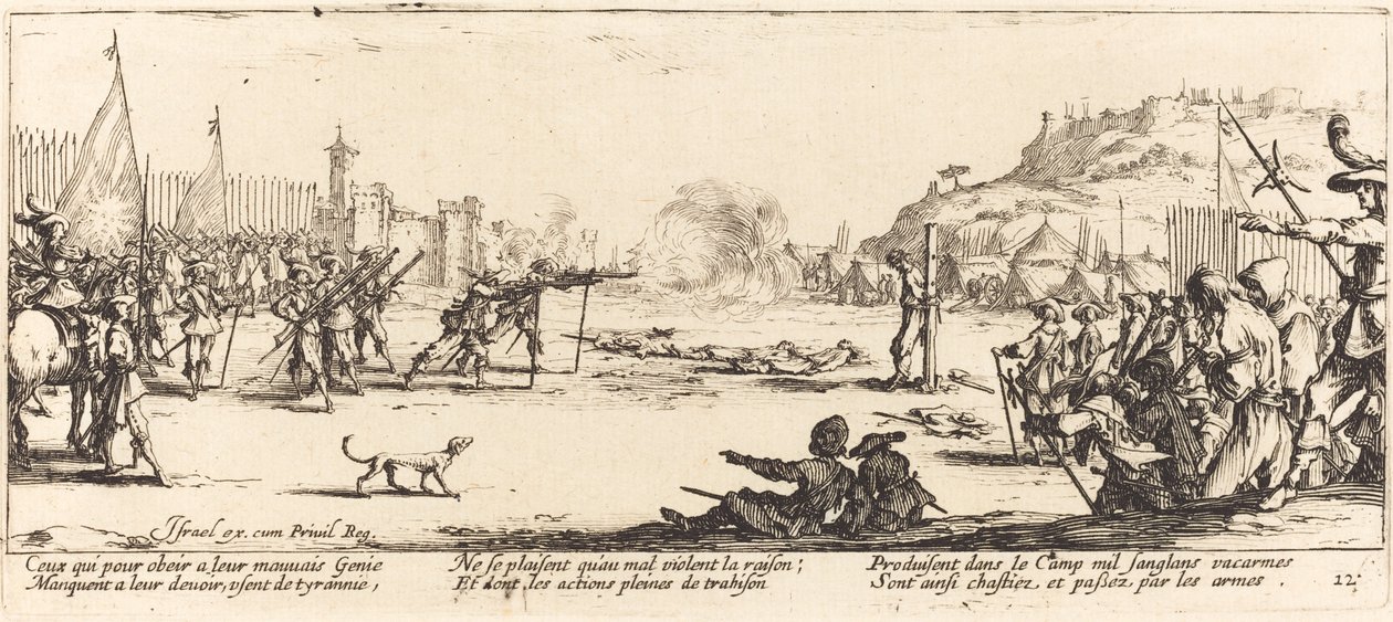 O pelotão de fuzilamento de Jacques Callot