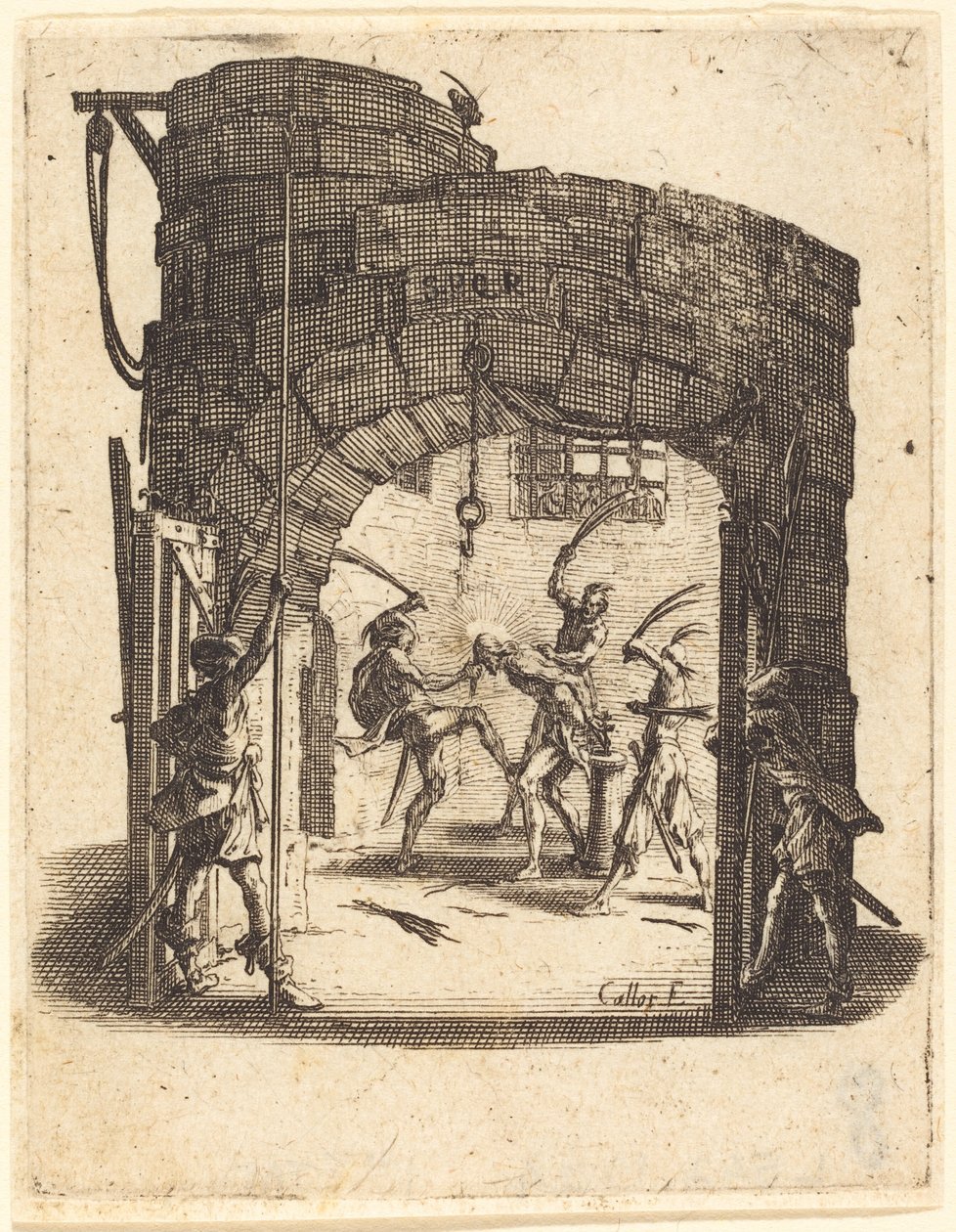 A Flagelação de Jacques Callot