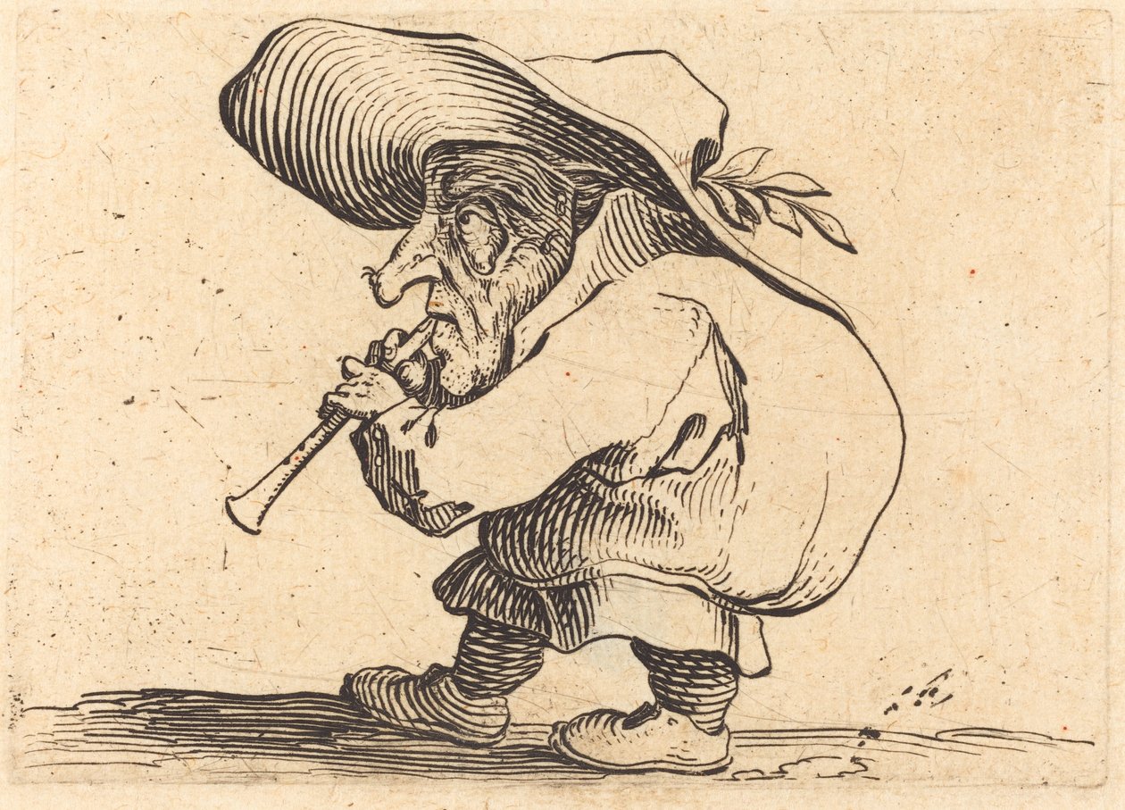 The Flageolet Player de Jacques Callot